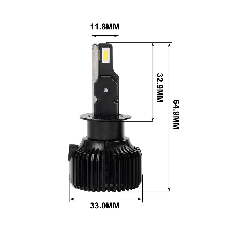 Load image into Gallery viewer, High performance Mini design P30 LED Headlight H1