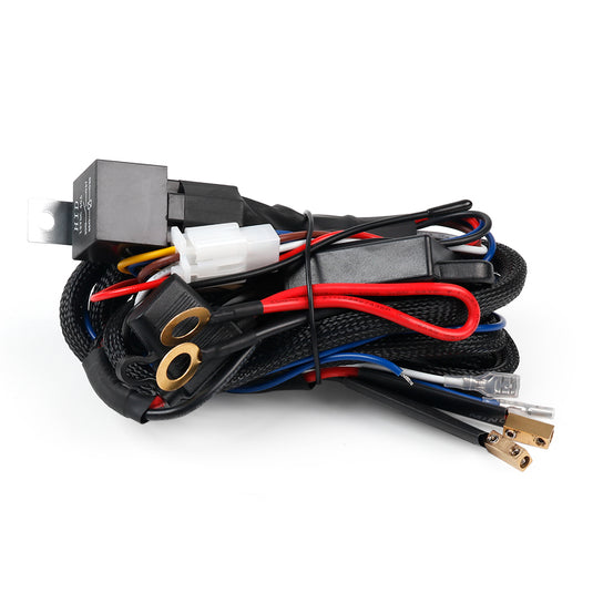 2.0M 12AWG 1 Output Auxiliary Light Remote Control Wiring Harness