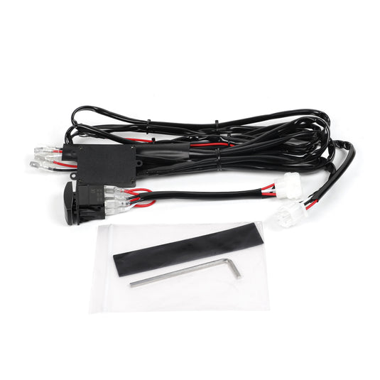 UTV Side Mirrors with Integrated LED Spot Lights Wholesale