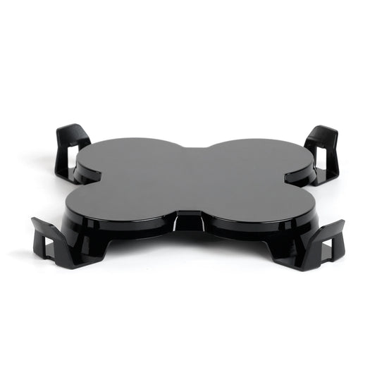 Square Black Polycarbonate Protective Light Covers