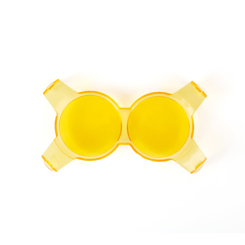 Load image into Gallery viewer, Yellow Polycarbonate Lens Covers for TR2 Pod Lights Wholesale