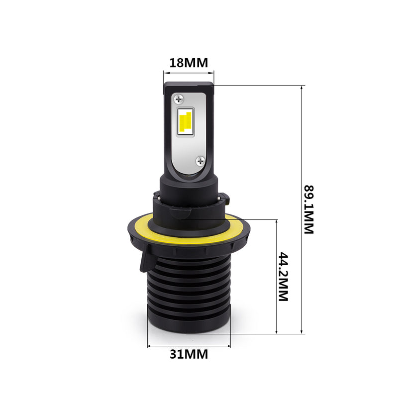 Загрузить изображение в просмотрщик галереи, Patent Design V10P H13 LED Headlight Bulbs