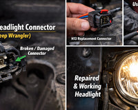 How to Repair and Replace Headlight Connectors？