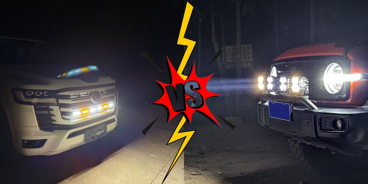 LED Grille Lights vs. Traditional Auxiliary Lights