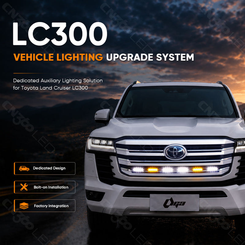 Загрузить изображение в просмотрщик галереи, Ultra-Thin LED Grille Light Kit for LC300
