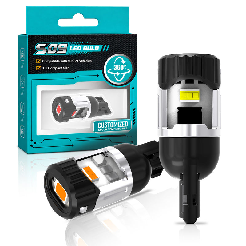 Загрузить изображение в просмотрщик галереи, S09 Series T10 LED Interior Bulbs with Mixed SMD LEDs
