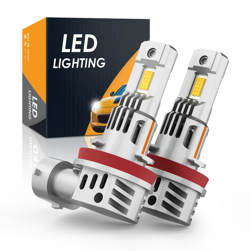 Load image into Gallery viewer, M5 Series H11 Compact LED Headlight Bulbs
