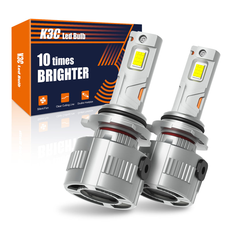 Load image into Gallery viewer, K3C Series 9006 High Power LED Headlight Bulbs
