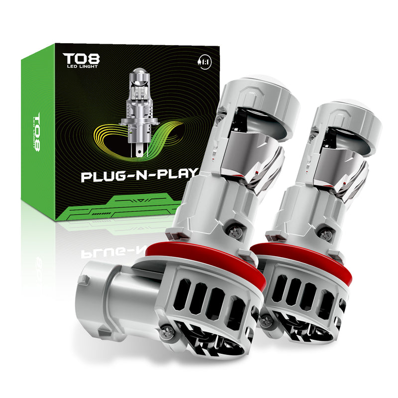 Load image into Gallery viewer, T08 Series H11 Projector LED Headlight Bulb Wholesale
