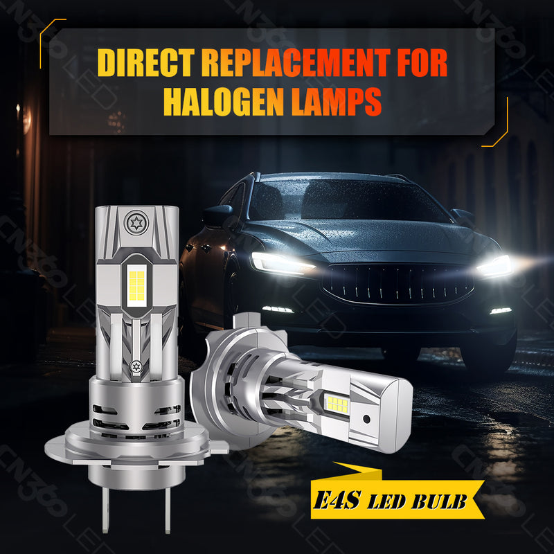Load image into Gallery viewer, E4S LED Headlight Bulbs Direct Replacement for Halogen Lamps
