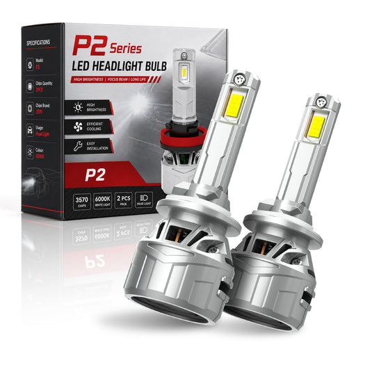P2 Series 880/881 Copper Tube Cooled LED Headlight Bulbs