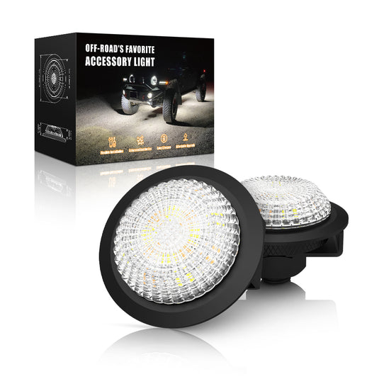 EL13 Dual Color LED Rock Light Kit