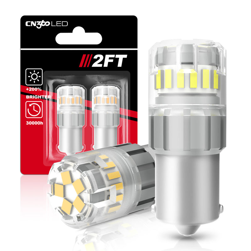 Cargue la imagen en el visor de la galería, 2FT Series 1156 LED Signal Bulbs with 150° or 180° Pins
