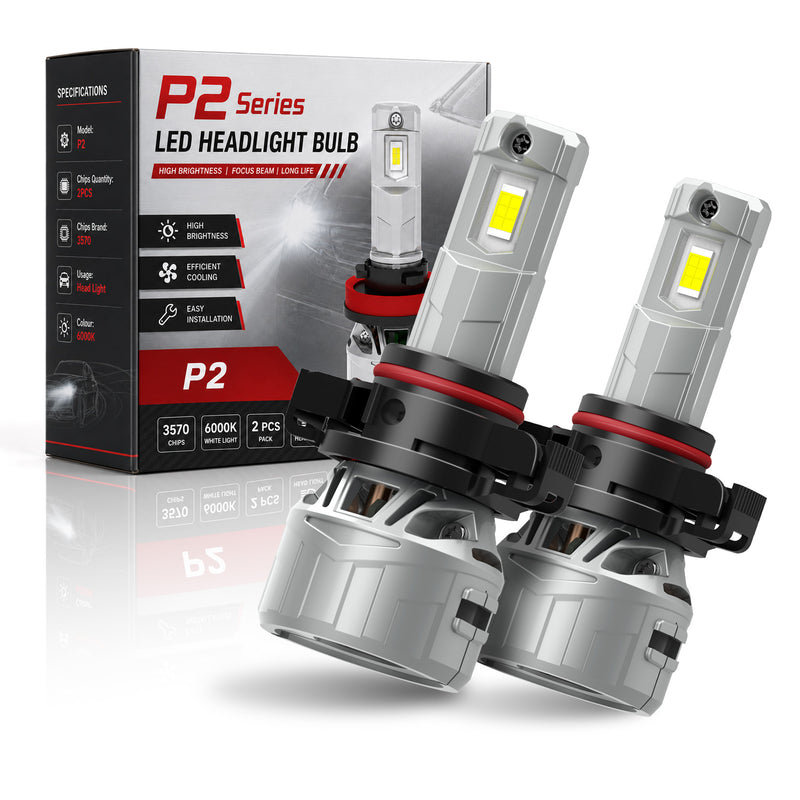Cargue la imagen en el visor de la galería, P2 Series PSX24 Compact LED Headlight Bulbs
