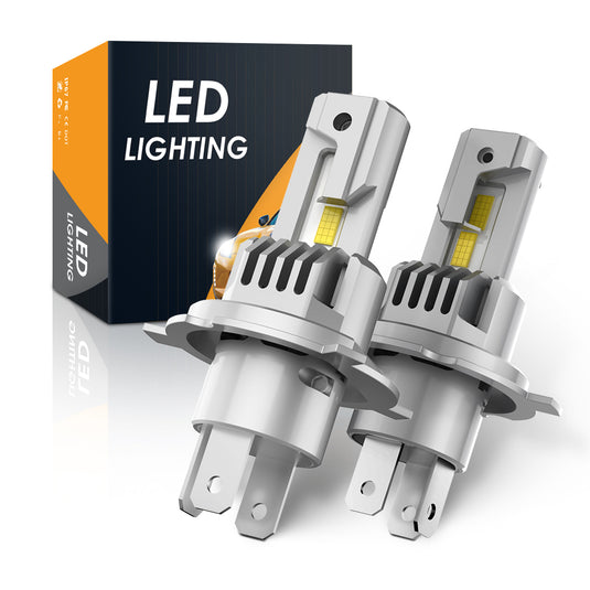 M5 Series H4 Compact LED Headlight Bulbs