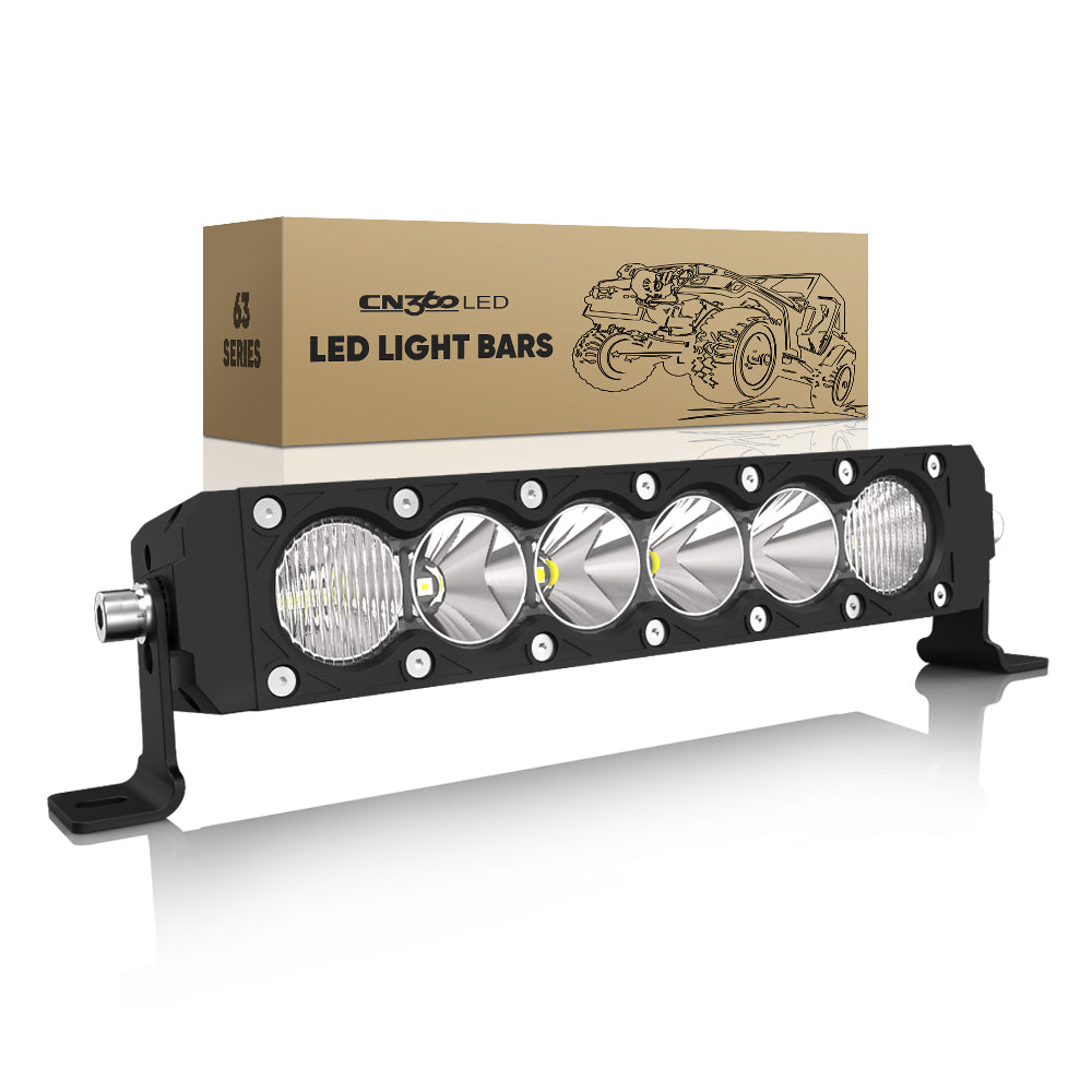 11.59 Inch Amber Backlit Combo LED Light Bar Single Row – CN360 LED