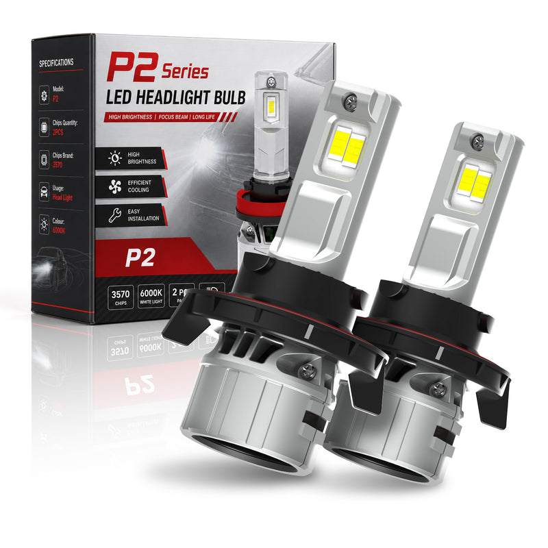 Cargue la imagen en el visor de la galería, Bombillas LED P2 Series 9012 para faros delanteros al por mayor
