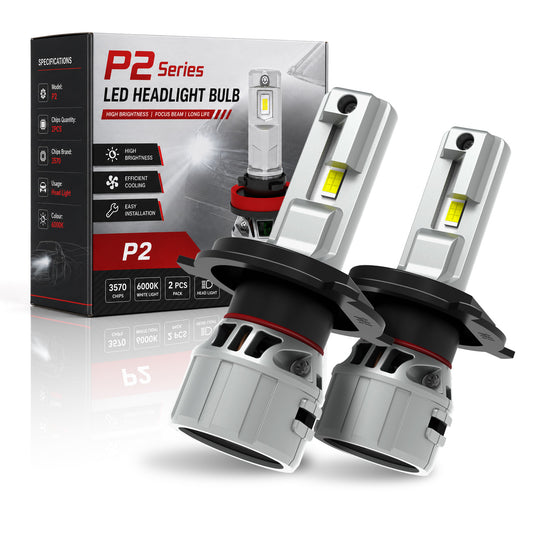 P2 Series H4 LED Headlight Bulbs