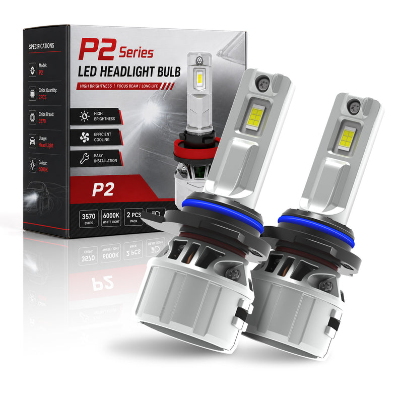 Cargue la imagen en el visor de la galería, Bombillas LED P2 Series 9012 para faros delanteros al por mayor
