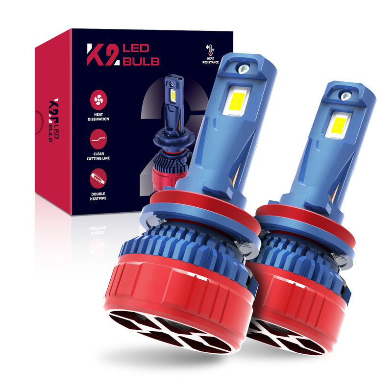 Загрузить изображение в просмотрщик галереи, K2C Series H11 External Driver LED Headlight Bulbs
