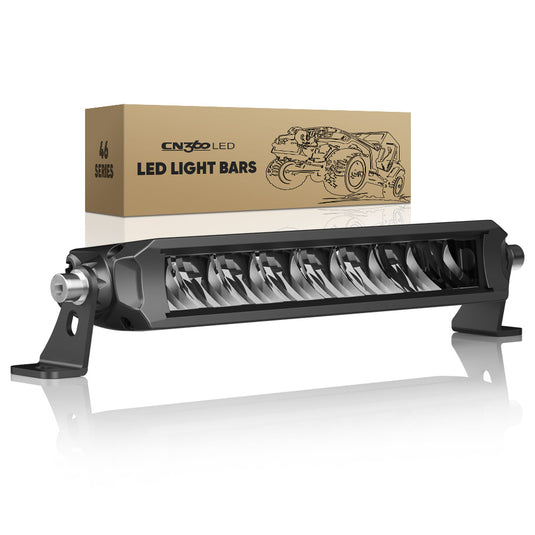10 Inch Led Display 46 Series 10 Inches Street Legal LED Light Bar with High Beam and Fog ...