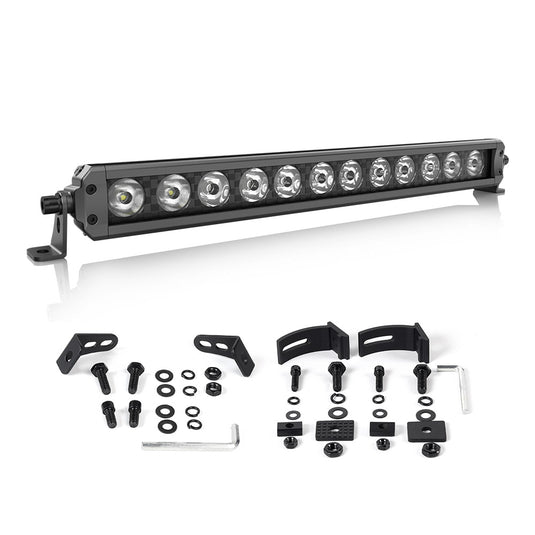 56 Series 120W 20 Inch Projector Single Row Light Bars