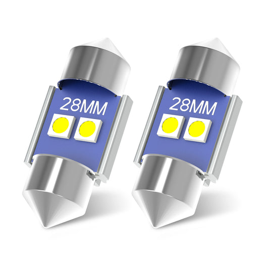 U2 Series 28MM Festoon LED Dome Light Bulbs