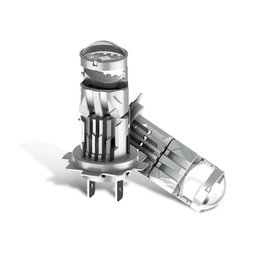 T08 Series H7 LED Headlight Bulb with Optical Lens