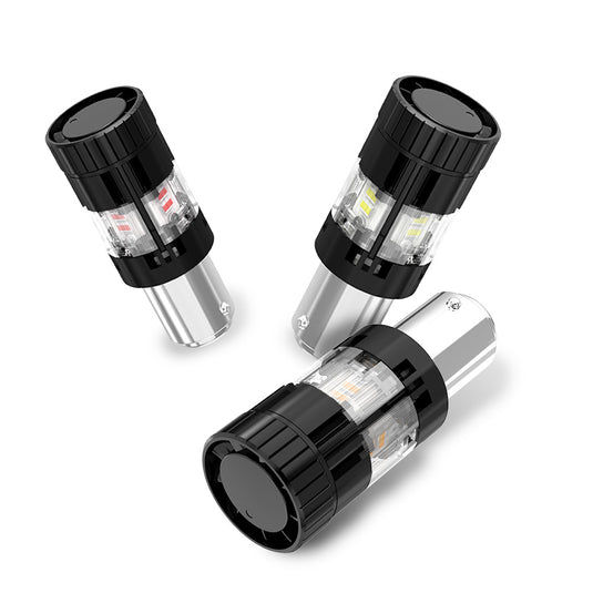 S09 Series 1157 Dual Brightness LED Signal Bulbs