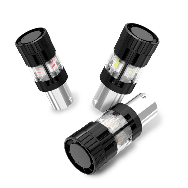 Load image into Gallery viewer, S09 Series 1156 LED Signal Bulbs with 150° or 180° Pins
