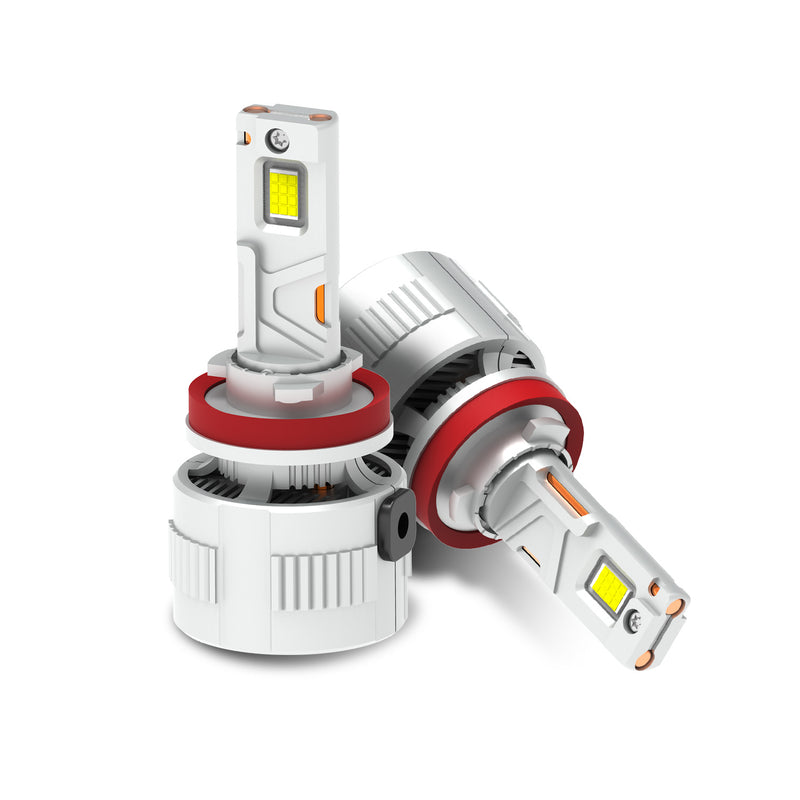 Load image into Gallery viewer, K3C Series H11 Fan Cooled LED Headlight Bulbs
