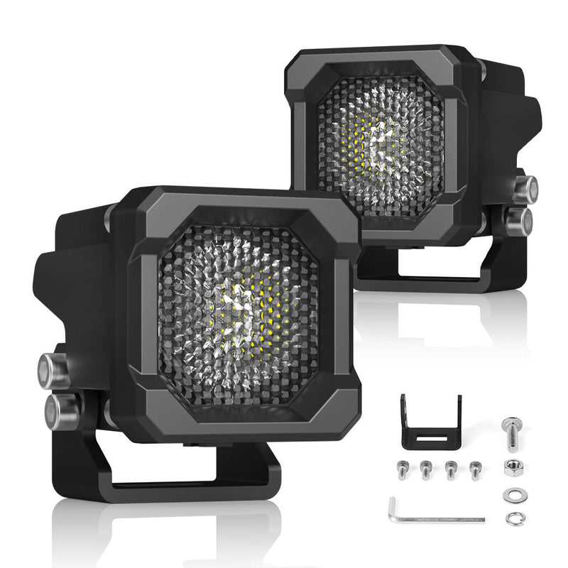 Load image into Gallery viewer, 3050 Series 25W LED Tractor Flood Cube Lights
