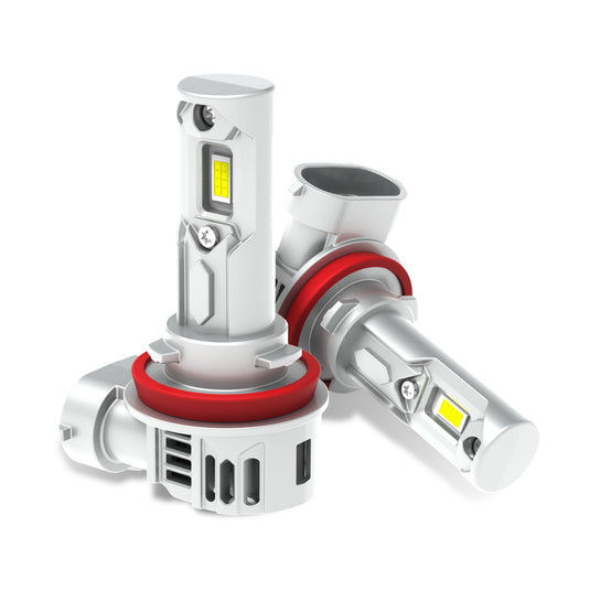 E6 Series H11 Compact LED Headlight Bulbs