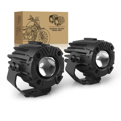 Dual Color 3 Modes Universal Fit Motorcycle LED Pod Lights