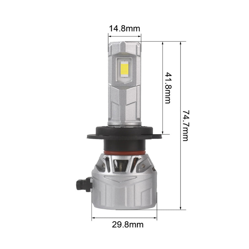 Load image into Gallery viewer, P2 Series H7 Wide Voltage LED Headlight Bulbs
