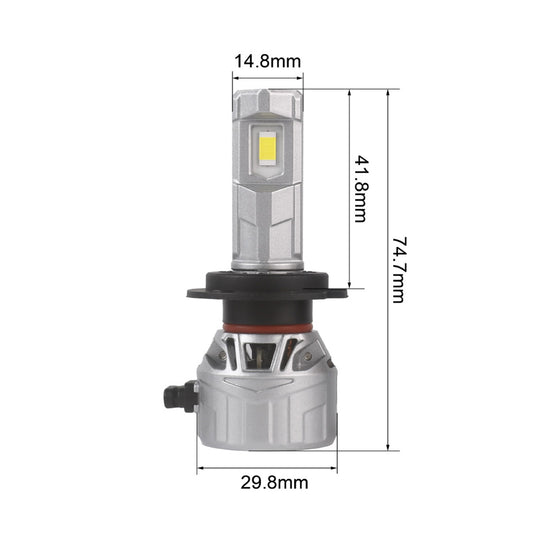 P2 Series H7 Wide Voltage LED Headlight Bulbs