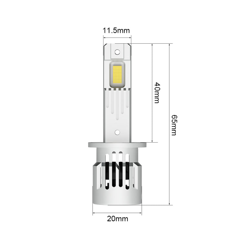 Cargue la imagen en el visor de la galería, M5 Series H1 Compact LED Headlight Bulbs
