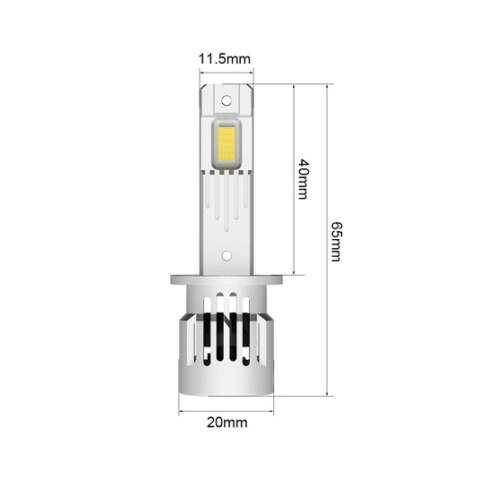 M5 Series H1 Compact LED Headlight Bulbs