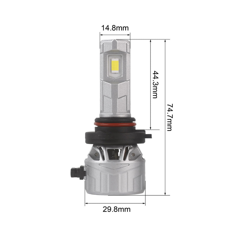 Load image into Gallery viewer, P2 Series 9005 Silicone Heat Dissipation LED Headlight Bulbs

