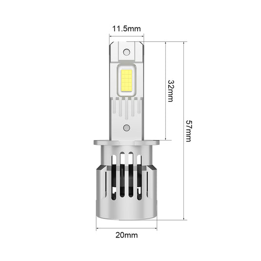 M5 Series H3 Compact LED Headlight Bulbs