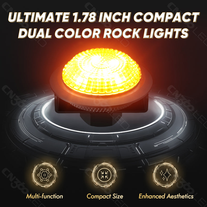 Cargue la imagen en el visor de la galería, EL13 Dual Color LED Rock Light Kit
