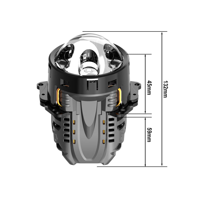 Cargue la imagen en el visor de la galería, AP1 Series LD0790-A Bi-LED Projector Headlight
