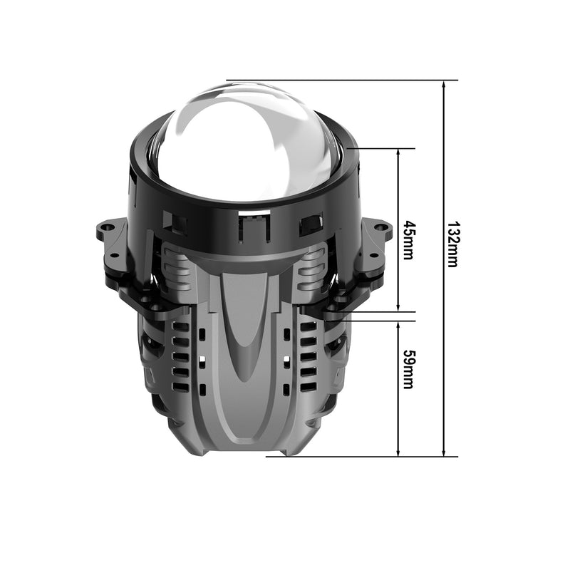 Load image into Gallery viewer, AP1 Series LD0460-A Bi-LED Projector Headlight
