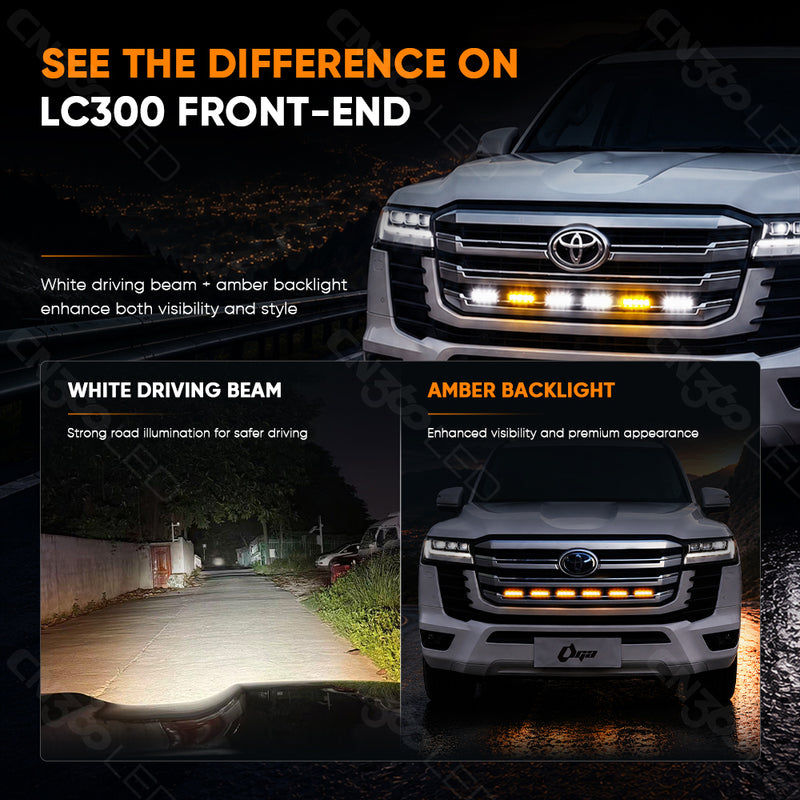 Загрузить изображение в просмотрщик галереи, Ultra-Thin LED Grille Light Kit for LC300
