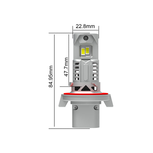 E6 Series H13 Compact LED Headlight Bulbs