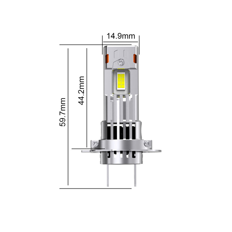 Load image into Gallery viewer, M8S Series H7 6500K White LED Headlight Bulbs
