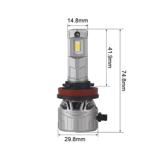 P2 Series H11 Non-Polar LED Headlight Bulbs