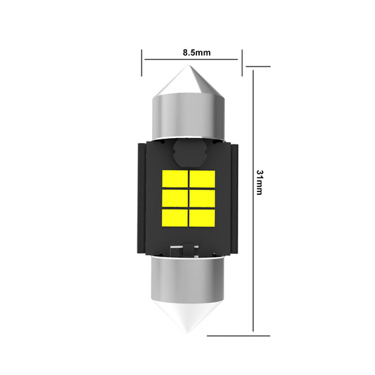 K6 Series 31mm CANbus LED Festoon Bulb