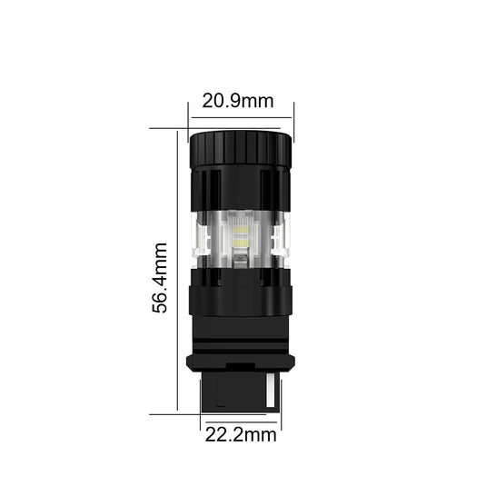 S09 Series 3156 LED Signal Bulbs with 16 SMD LEDs
