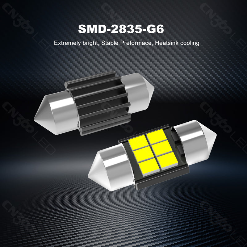 Cargue la imagen en el visor de la galería, G6 Series Canbus 28MM Festoon LED Bulbs
